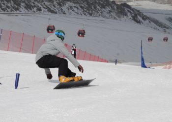 Snowboard Dünya Kupası, 2700 metre rakımda, 210 cm. kar kalınlığında düzenlenecek