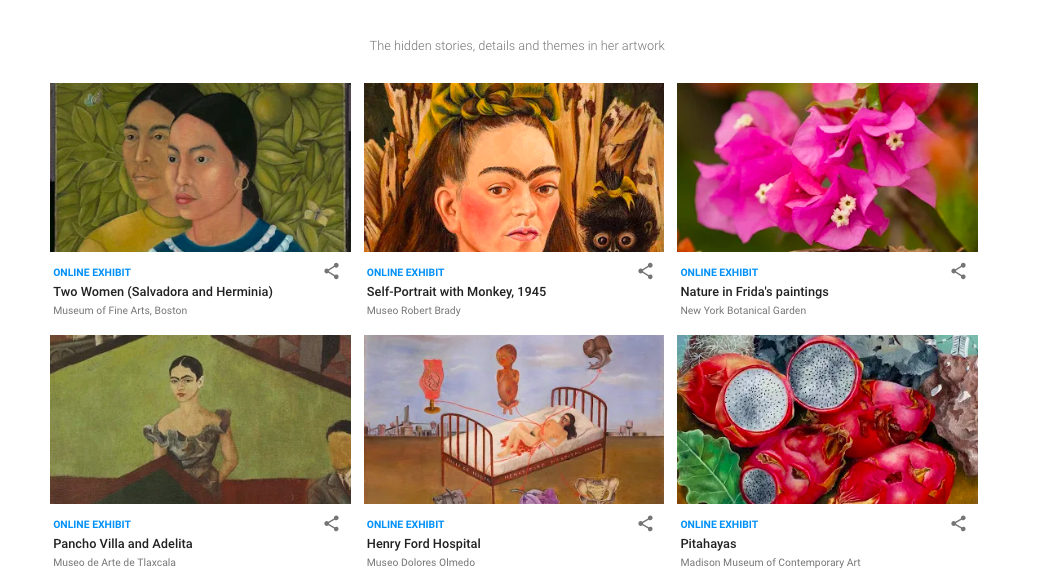Dünyanın en geniş Frida Kahlo koleksiyonu Google Arts & Culture tarafından ziyarete açıldı